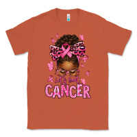 Copper lets beat cancer afro messy bun Classic Tee - texasbilliewilder
