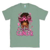 Sage lets beat cancer afro messy bun Classic Tee - texasbilliewilder