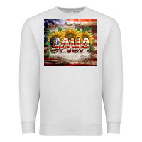 Oatmeal Heather patriotic yaya tumbler Premium Sweatshirt - BarkalooDesign