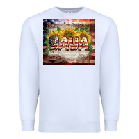 White patriotic yaya tumbler Premium Sweatshirt - BarkalooDesign