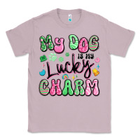 Lilac my dog is my lucky charm Classic Tee - Artiststas
