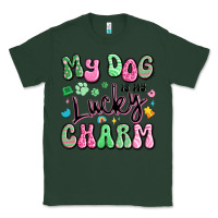 Sports Green my dog is my lucky charm Classic Tee - Artiststas