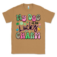 Toasted Coconut my dog is my lucky charm Classic Tee - Artiststas