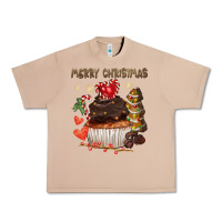 Burro merry christmas cupcake chocolate Urban Heavy Tee - CowGirlArtShop