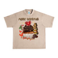 French Oak merry christmas cupcake chocolate Urban Heavy Tee - CowGirlArtShop