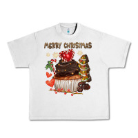 Lunar Rock merry christmas cupcake chocolate Urban Heavy Tee - CowGirlArtShop