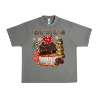 Tornado merry christmas cupcake chocolate Urban Heavy Tee - CowGirlArtShop