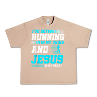 Burro Christian Runner Half Marathon Running Race Jesus Gift Urban Heavy Tee - trangStudio