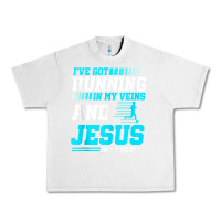 Lunar Rock Christian Runner Half Marathon Running Race Jesus Gift Urban Heavy Tee - trangStudio