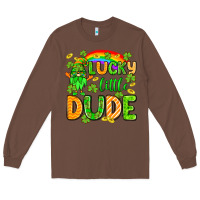 Chestnut St. Patrick's Lucky little dude Long Sleeve Tee - OliviaCreatesArt