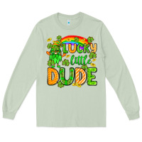 Matcha St. Patrick's Lucky little dude Long Sleeve Tee - OliviaCreatesArt