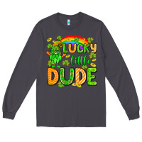 Smoke St. Patrick's Lucky little dude Long Sleeve Tee - OliviaCreatesArt
