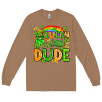 Toasted Coconut St. Patrick's Lucky little dude Long Sleeve Tee - OliviaCreatesArt