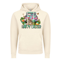 Vintage Artic Happy Easter Day Vintage Hoodie - CowGirlArtShop