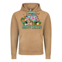 Vintage Camel Happy Easter Day Vintage Hoodie - CowGirlArtShop
