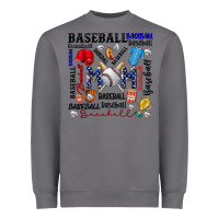 Storm baseball mom Heavyweight Sweatshirt - CowhideDigitalArt