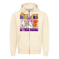 Sandshell theres some horrors in this house Zipper Hoodie - Artiststas