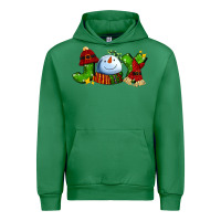 Emerald joy for christmas with snowman Urban Hoodie - AdoDesignShop