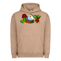 Pigment Burro joy for christmas with snowman Urban Hoodie - AdoDesignShop