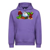Tulip joy for christmas with snowman Urban Hoodie - AdoDesignShop