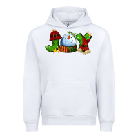 White joy for christmas with snowman Urban Hoodie - AdoDesignShop