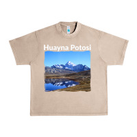 French Oak Bolivia Huayna Potosi Mountain Andes Art Urban Heavy Tee - trangStudio