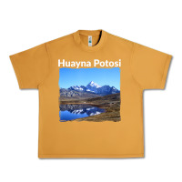 Peanut Butter Bolivia Huayna Potosi Mountain Andes Art Urban Heavy Tee - trangStudio