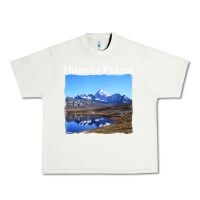 Pistachio Bolivia Huayna Potosi Mountain Andes Art Urban Heavy Tee - trangStudio