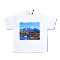 White Bolivia Huayna Potosi Mountain Andes Art Urban Heavy Tee - trangStudio