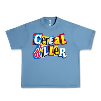 Pebble Blue Cereal Killer For The Cereal Lovers In Your Family Urban Heavy Tee - trangStudio