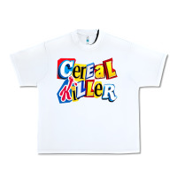 White Cereal Killer For The Cereal Lovers In Your Family Urban Heavy Tee - trangStudio
