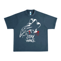 Midnight Navy stay woke freddy krueger Urban Heavy Tee - trangStudio
