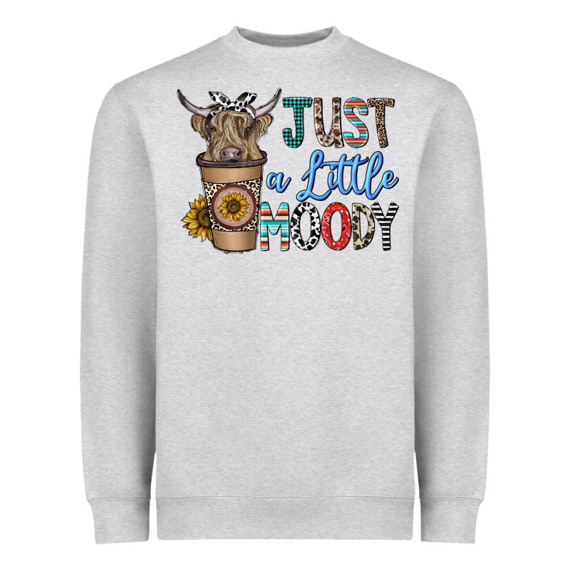 Just A Latte Moody Heavyweight Sweatshirt by CowhideDigitalArt | Teevron