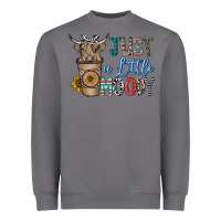 Storm just a latte moody Heavyweight Sweatshirt - CowhideDigitalArt