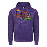 Cloud Purple Western choose love Vintage Hoodie - CowGirlArtShop