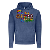 Vintage Denim Western choose love Vintage Hoodie - CowGirlArtShop