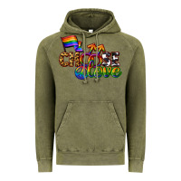 Vintage Olive Western choose love Vintage Hoodie - CowGirlArtShop