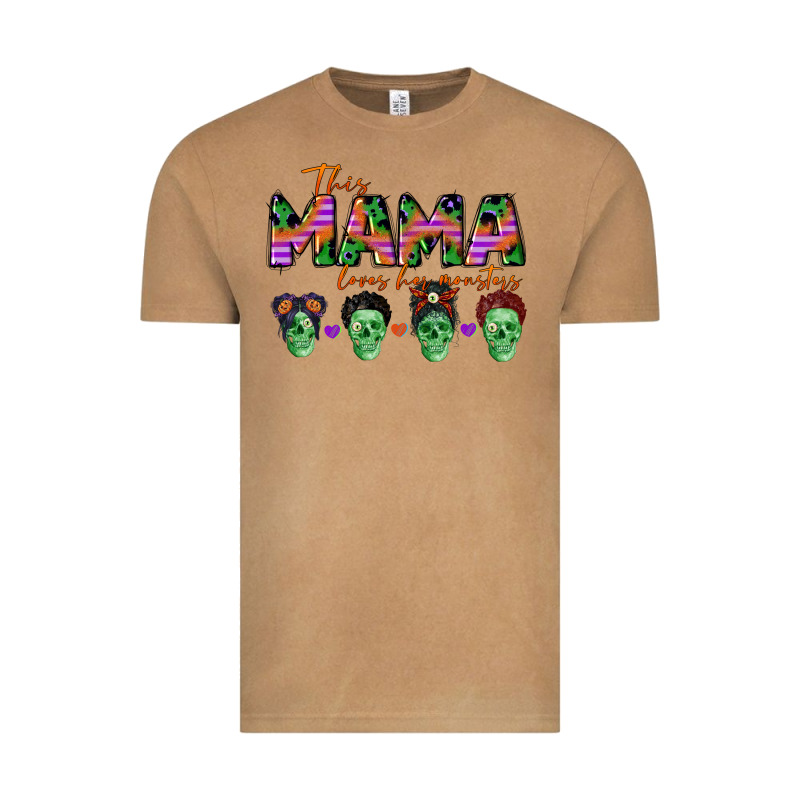 Personalized This Mama Loves Her Monsters Vintage Tee by CowGirlArtShop | Teevron