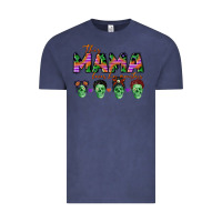 Vintage Denim personalized this mama loves her monsters Vintage Tee - CowGirlArtShop