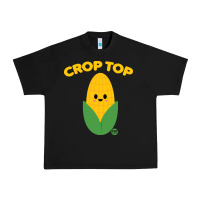 Black corn t  shirt c r o p t o p t  shirt Urban Heavy Tee - trangStudio