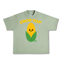 Oil Green corn t  shirt c r o p t o p t  shirt Urban Heavy Tee - trangStudio