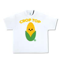 White corn t  shirt c r o p t o p t  shirt Urban Heavy Tee - trangStudio