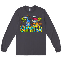 Smoke Summer Gnomes Long Sleeve Tee - CowCowDesign