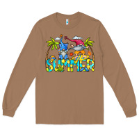 Toasted Coconut Summer Gnomes Long Sleeve Tee - CowCowDesign