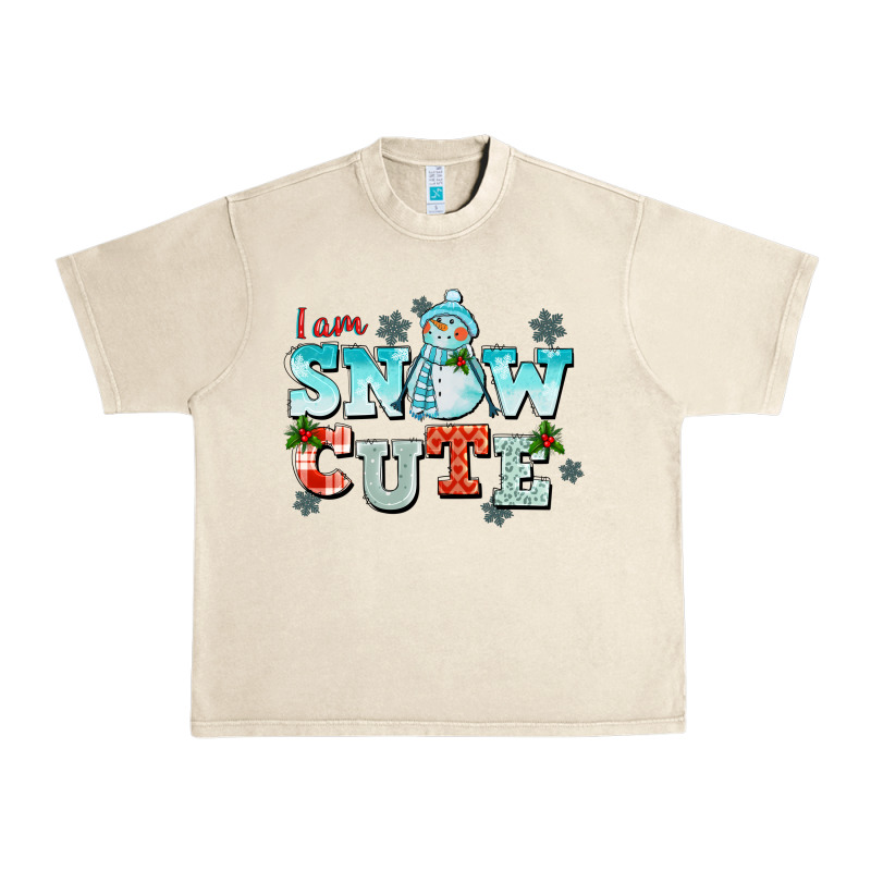 I Am Snow Cute Urban Heavy Tee by CowGirlArtShop | Teevron