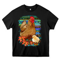 Black Chicken with Chick Heavy Core Tee - Bettercallsaul