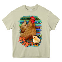 Mossy Chicken with Chick Heavy Core Tee - Bettercallsaul