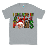 Heather Grey i believe in santa paws chihuahuha Classic Tee - Jasminsmagicworld