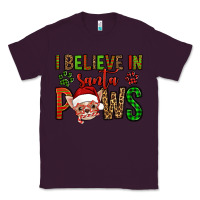 Plum i believe in santa paws chihuahuha Classic Tee - Jasminsmagicworld