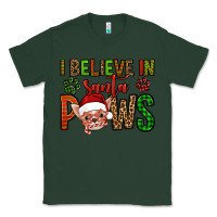 Sports Green i believe in santa paws chihuahuha Classic Tee - Jasminsmagicworld